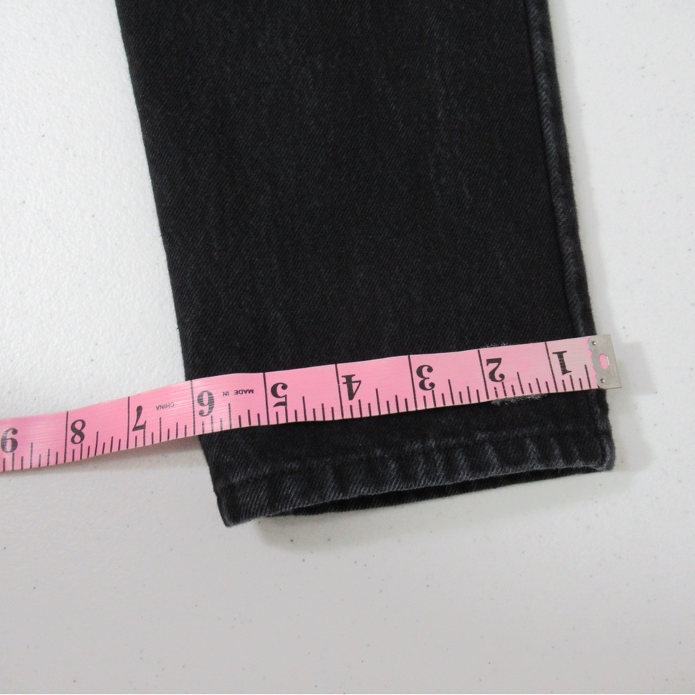 Gap Vintage Washed Black Ankle Length Denim Jeans Size 3/4 - Picture 14 of 16